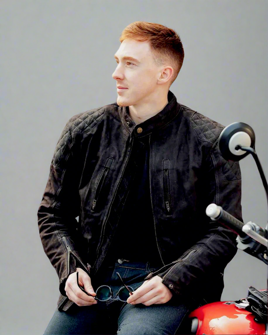 Merlin leather 2025 bike jacket