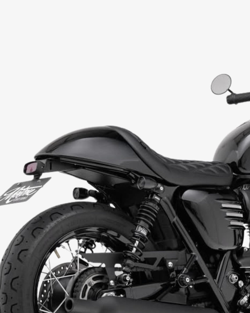 Motone Fastback Cafe Racer Seat & Tail Tidy Kit For (2016-2025) Triumph Twins