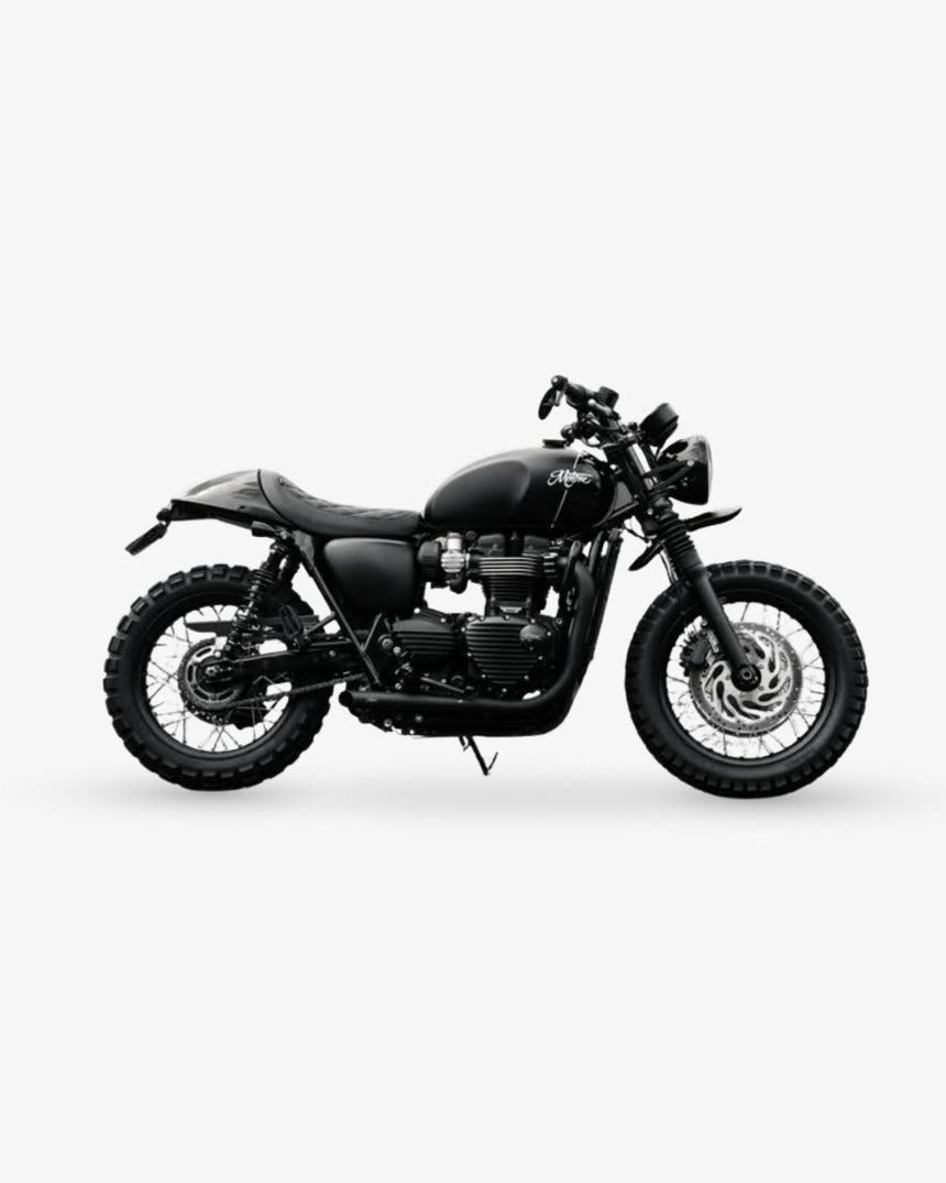 Motone Fastback Cafe Racer Seat & Tail Tidy Kit For (2016-2025) Triumph Twins
