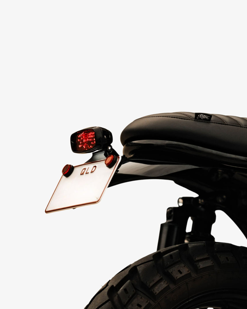 Motone Gort Tail Light & Fender Mount Number Plate Kit
