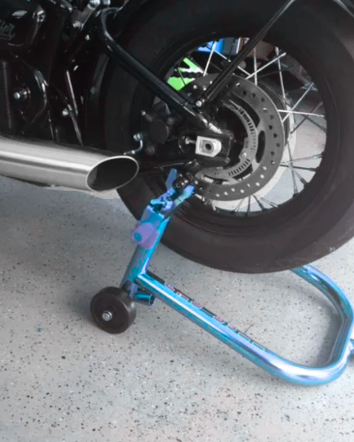 Royal Enfield Rear Axle Paddock Stand Bobbins | Cafe Racer Club