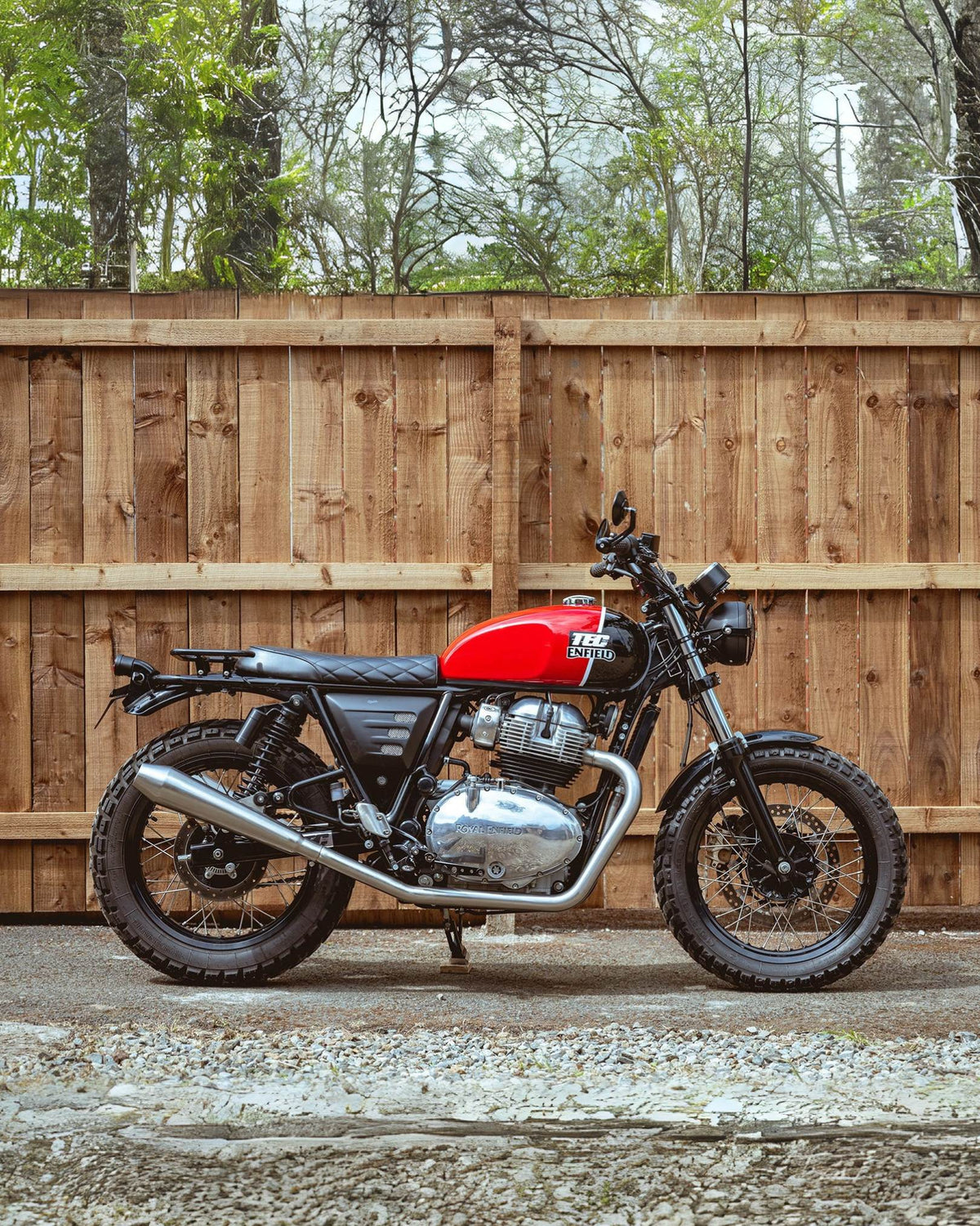 Royal Enfield Interceptor Alloy Adjustable Rear Sets | Cafe Racer Club