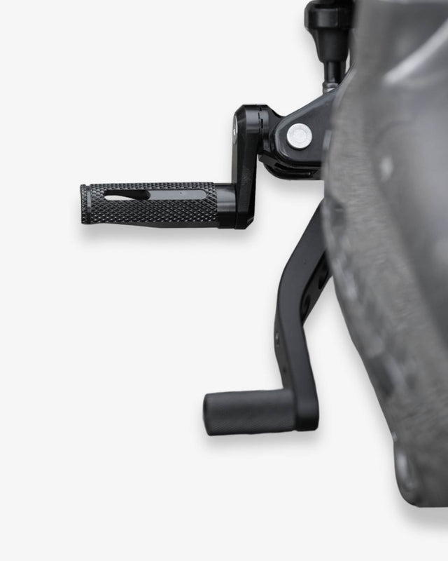 Royal Enfield Interceptor Alloy Adjustable Rear Sets | Cafe Racer Club