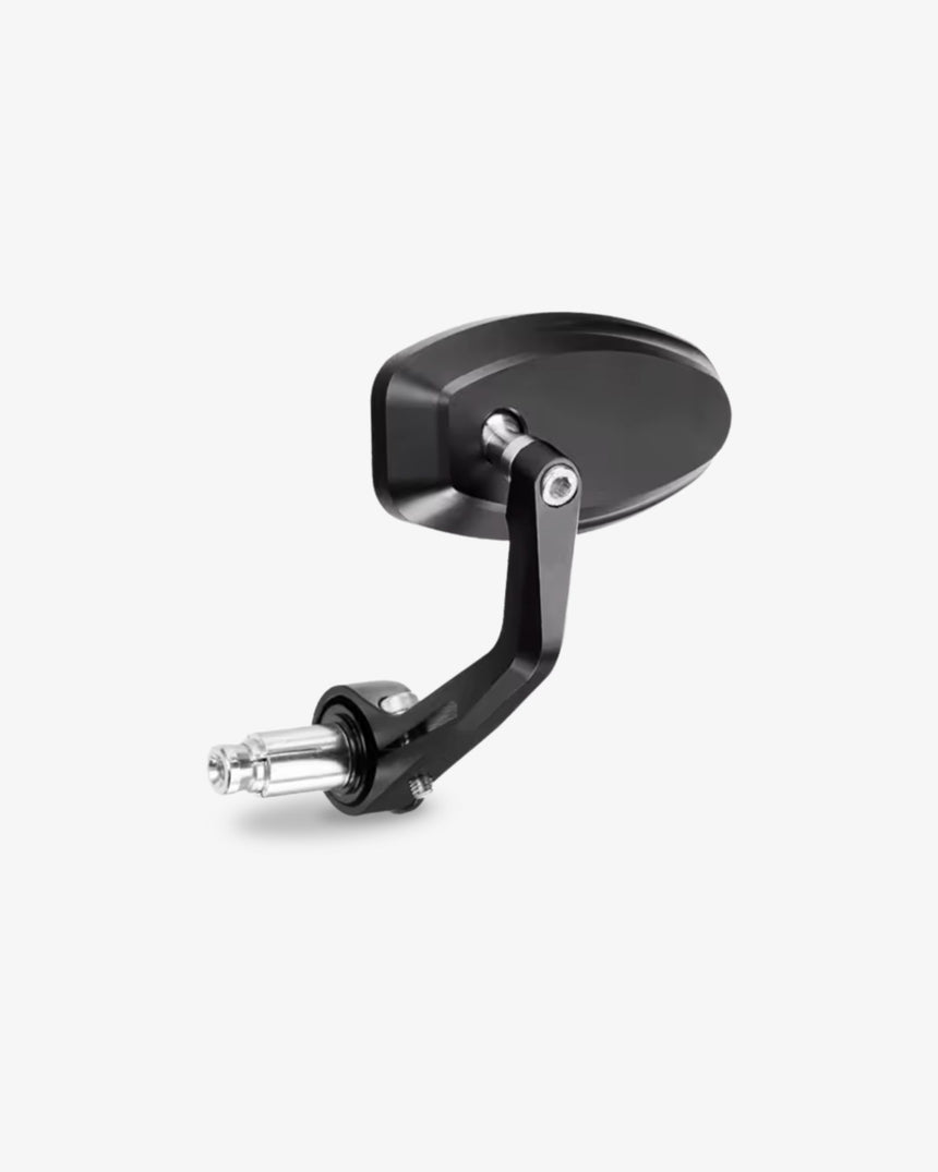 Tiro Anti-Glare Oval Bar End Mirror Kit