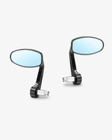Tiro Anti-Glare Oval Bar End Mirror Kit