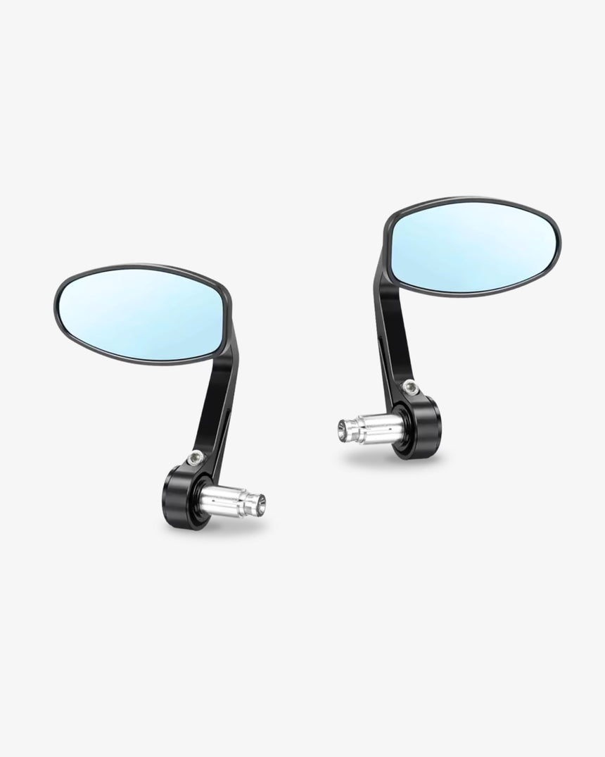 Tiro Anti-Glare Oval Bar End Mirror Kit