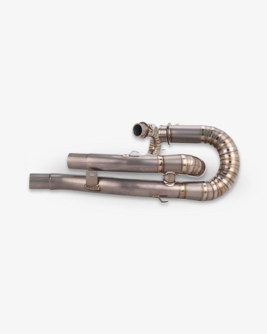 Pie-Cut Headers With Cat Delete H-Pipe For Triumph Scrambler 1200