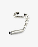 Serpent 2-into-1 Exhaust For (2001-15) Air-Cooled Triumphs