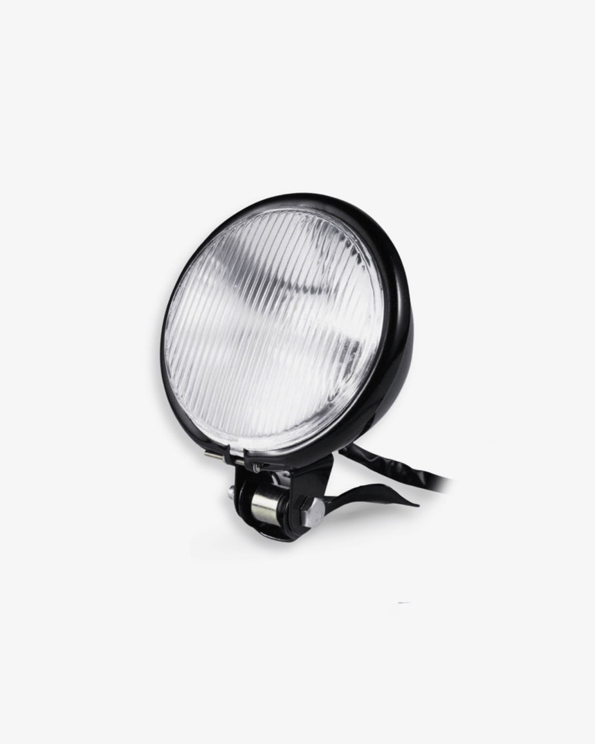 Vintage Bates Style 6.25" Bottom Mount Headlight