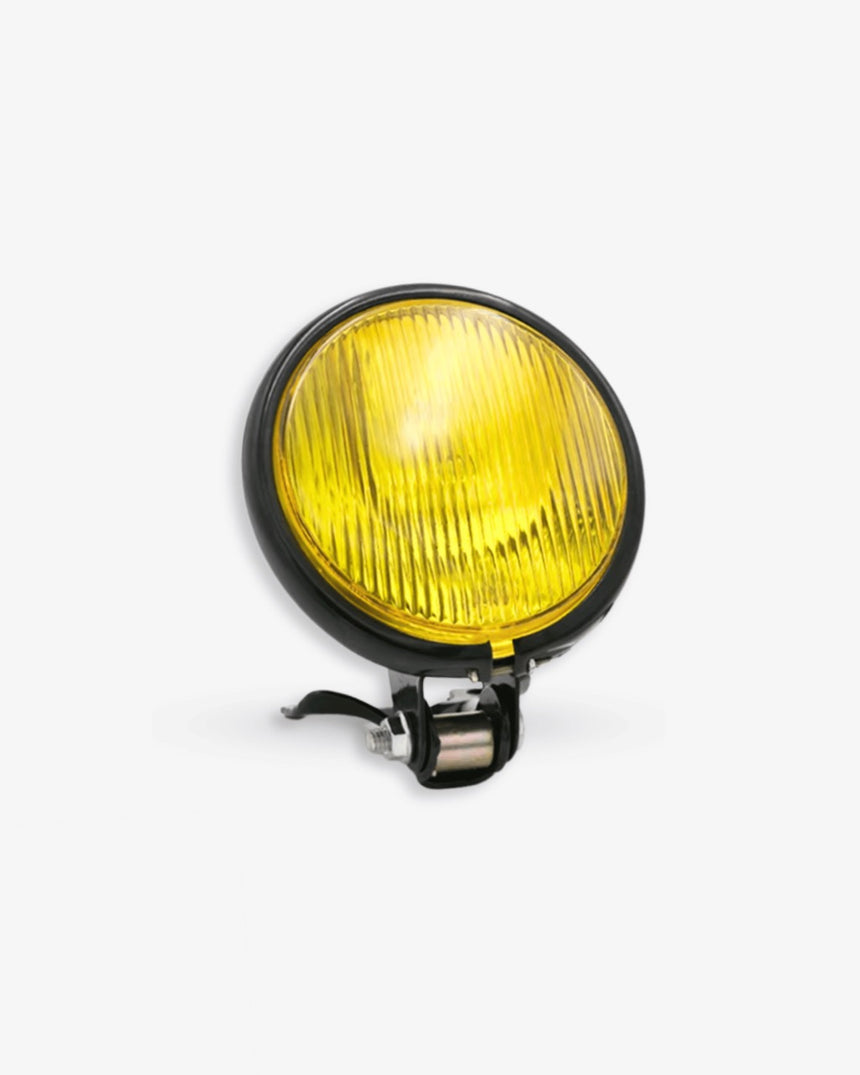 Vintage Bates Style 6.25" Bottom Mount Headlight