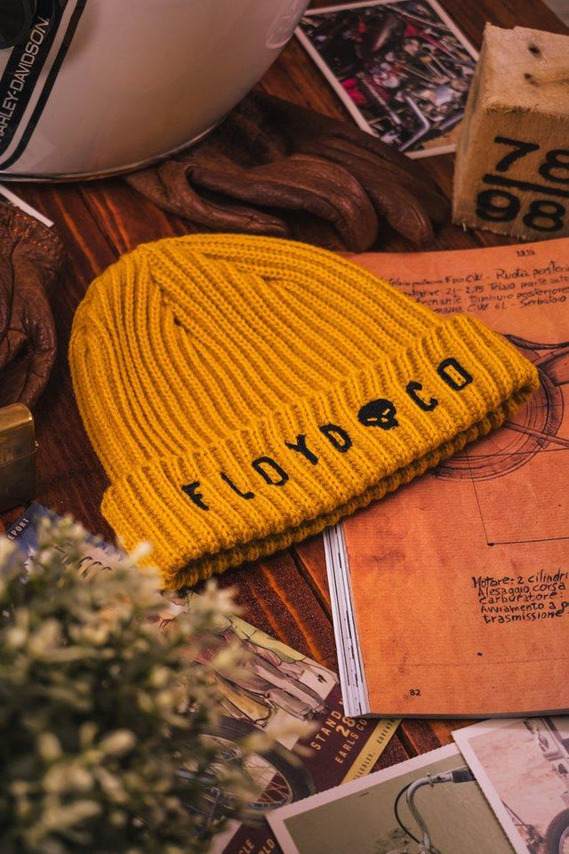 Trawler Beanie // Mustard - Cafe Racer Club