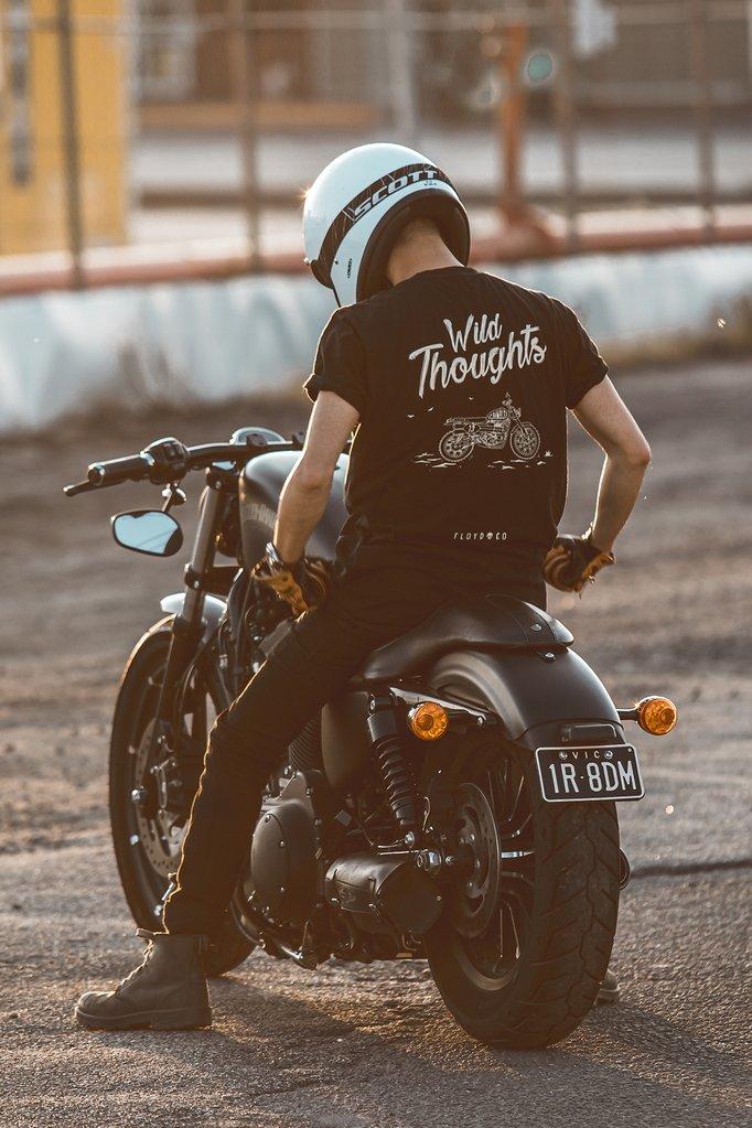 Wild Thoughts Tee - Cafe Racer Club