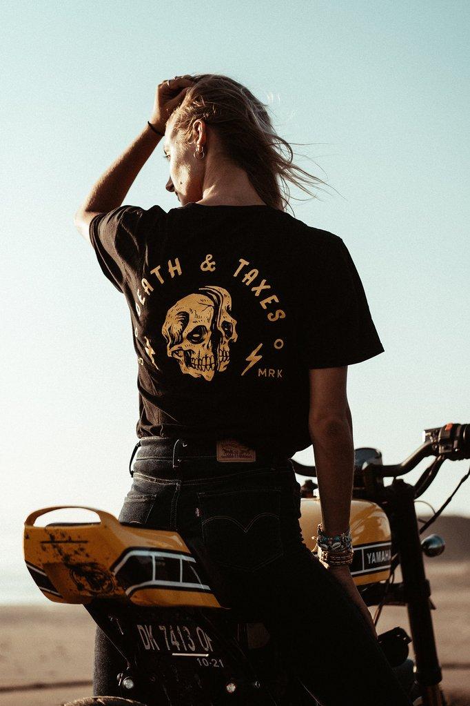 Death & Taxes Tee - Floyd & Co - Cafe Racer Club