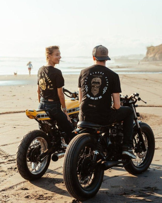 Riders Club Gold Tee - Cafe Racer Club