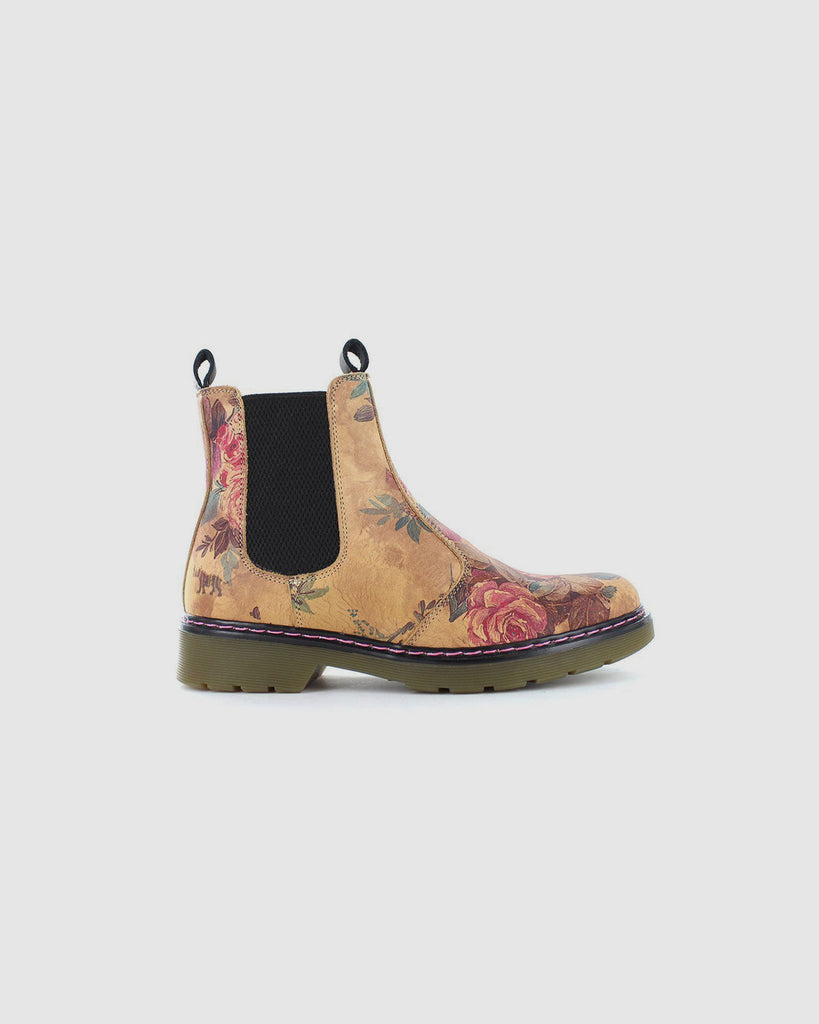 Birdie boots#colour_Honey Flower