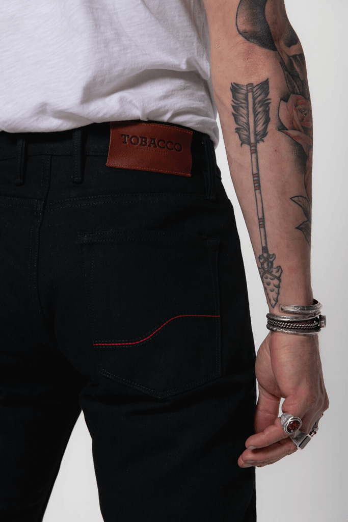 Selvedge Protective Riding Jeans // Black - Cafe Racer Club
