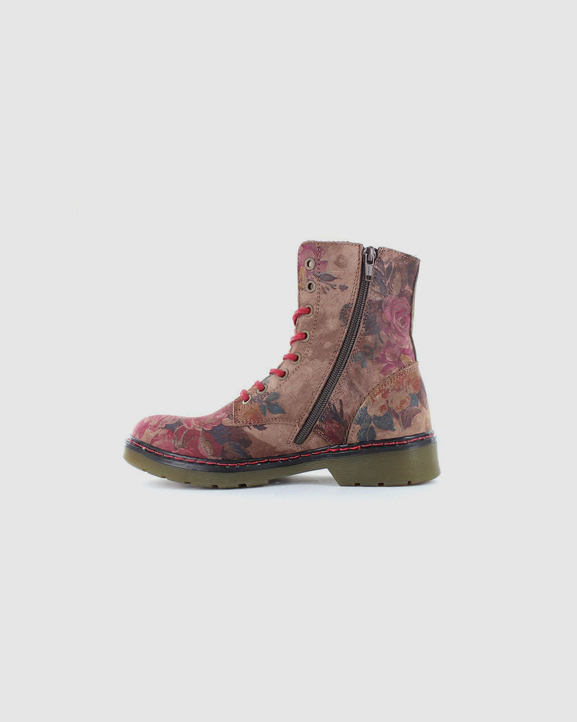 Brooklyn boots#colour_Rogue Flower