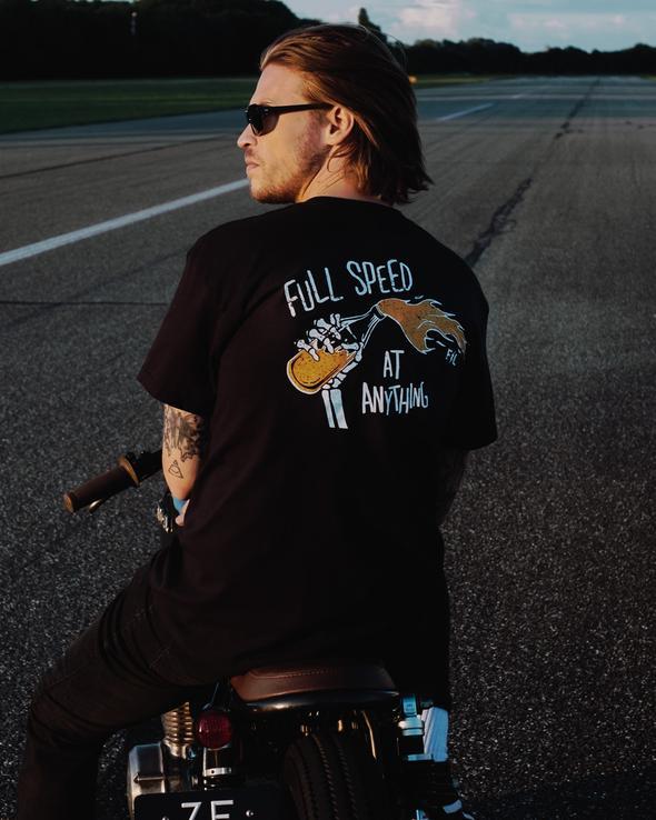 Full Speed Tee - Friends of the Fastlane - Cafe Racer Club