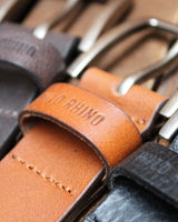 Wild Leather Belt - Cafe Racer Club