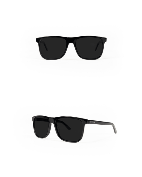 Polarized Threes // Black - Cafe Racer Club