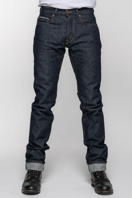 Selvedge Protective Riding Jeans // Indigo - Cafe Racer Club