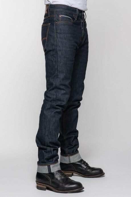 Selvedge Protective Riding Jeans // Indigo - Cafe Racer Club