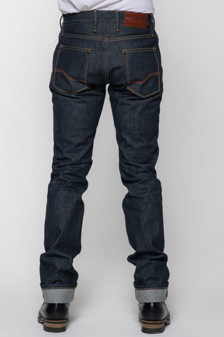 Selvedge Protective Riding Jeans // Indigo - Cafe Racer Club