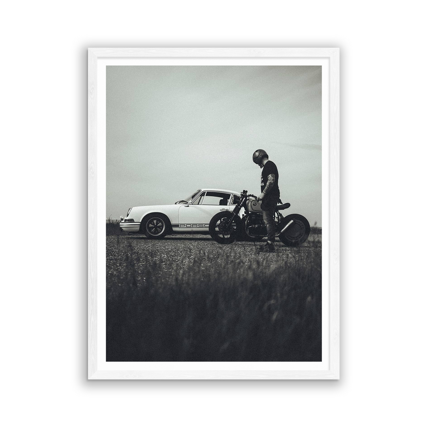 Fine Art Photo Print // Air Cooled Battle