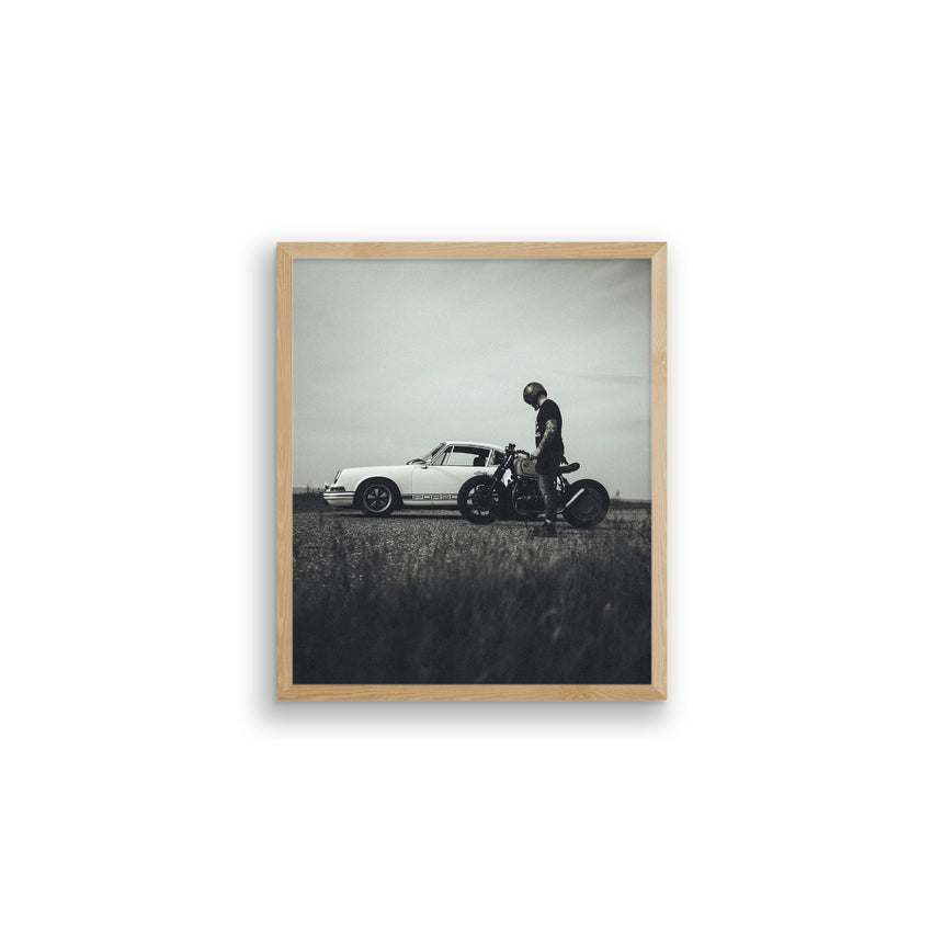 Fine Art Photo Print // Air Cooled Battle