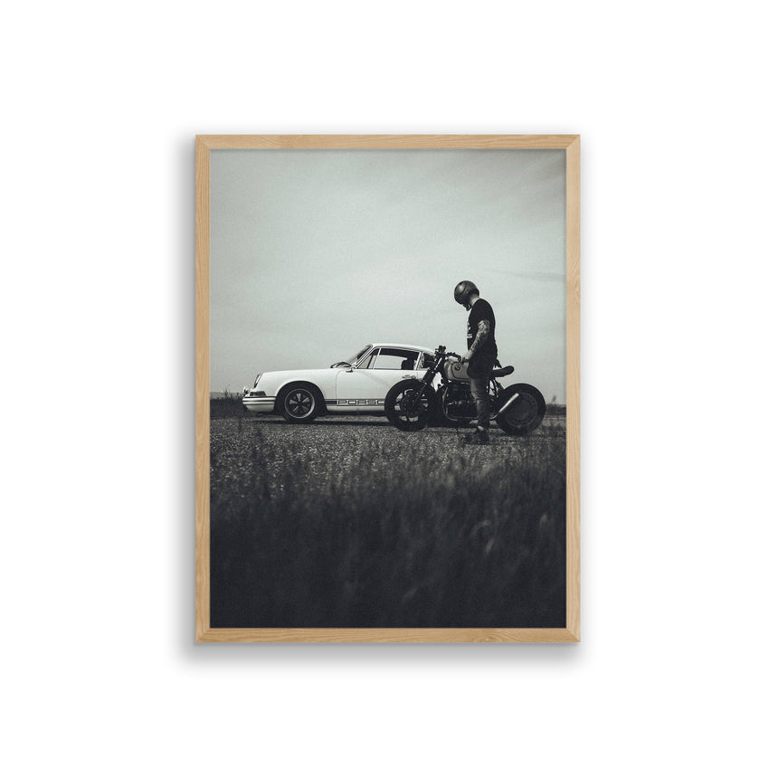 Fine Art Photo Print // Air Cooled Battle