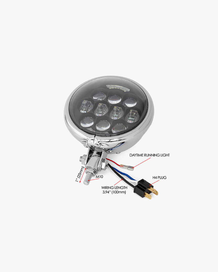 Max Projector 5.75″ Cree LED Bottom Mount Headlight