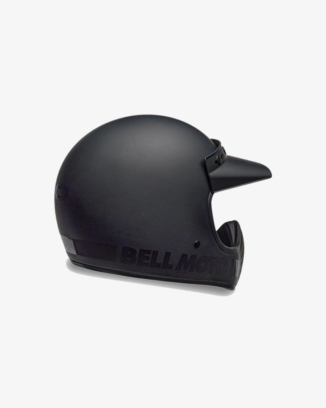 Bell Moto-3 Helmet - Satin Blackout / S