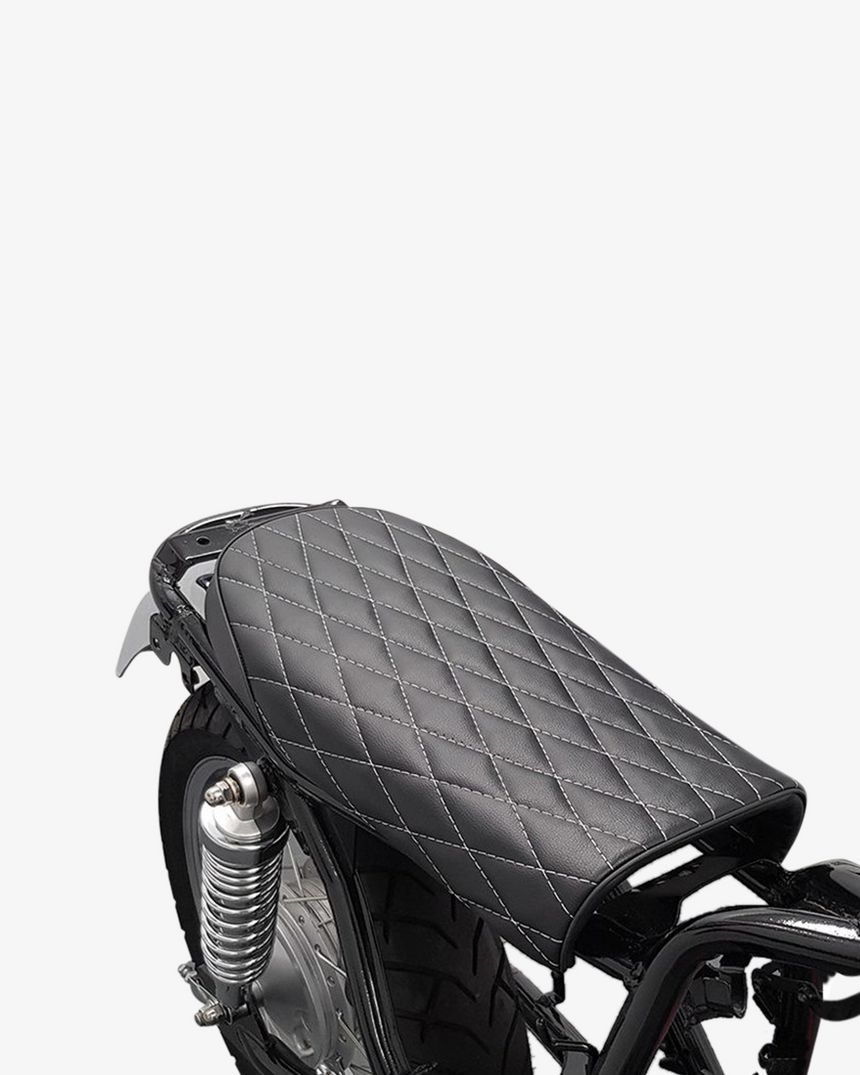 Diamond Stitch Cafe Racer Seat