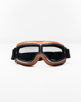 Tan Club Racer Goggles