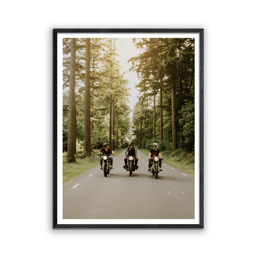 Fine Art Photo Print // Cafe Racer Crew