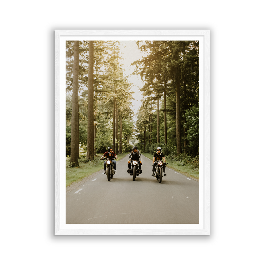 Fine Art Photo Print // Cafe Racer Crew