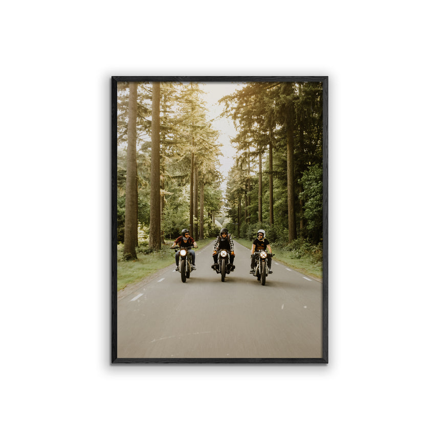 Fine Art Photo Print // Cafe Racer Crew