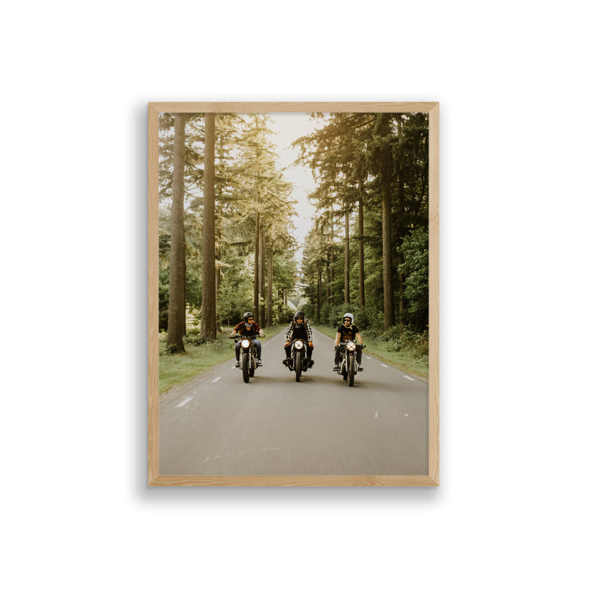 Fine Art Photo Print // Cafe Racer Crew