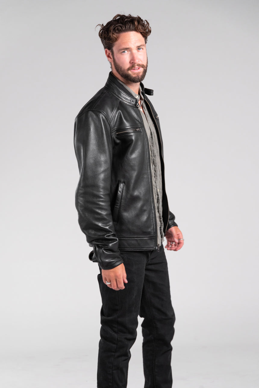 Duke Leather Motorcycle Jacket