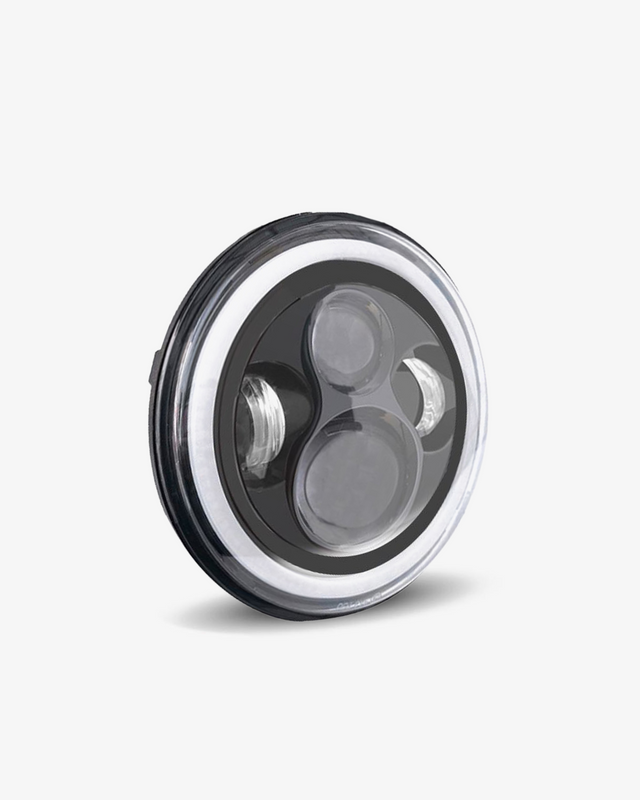 Pro Vision 7″ High Output LED Motorcycle Headlight | Cafe Racer Club