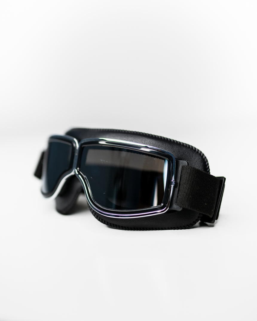 Black Cafe Racer Goggles