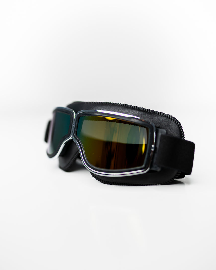 Black Cafe Racer Goggles