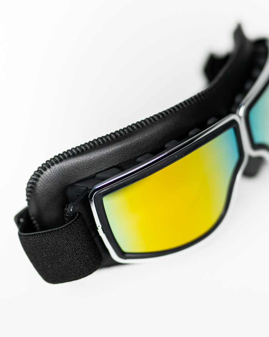 Black Cafe Racer Goggles