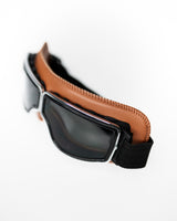 Tan Club Racer Goggles