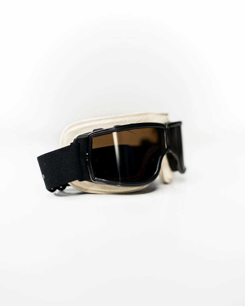 White Salt Racer Goggles