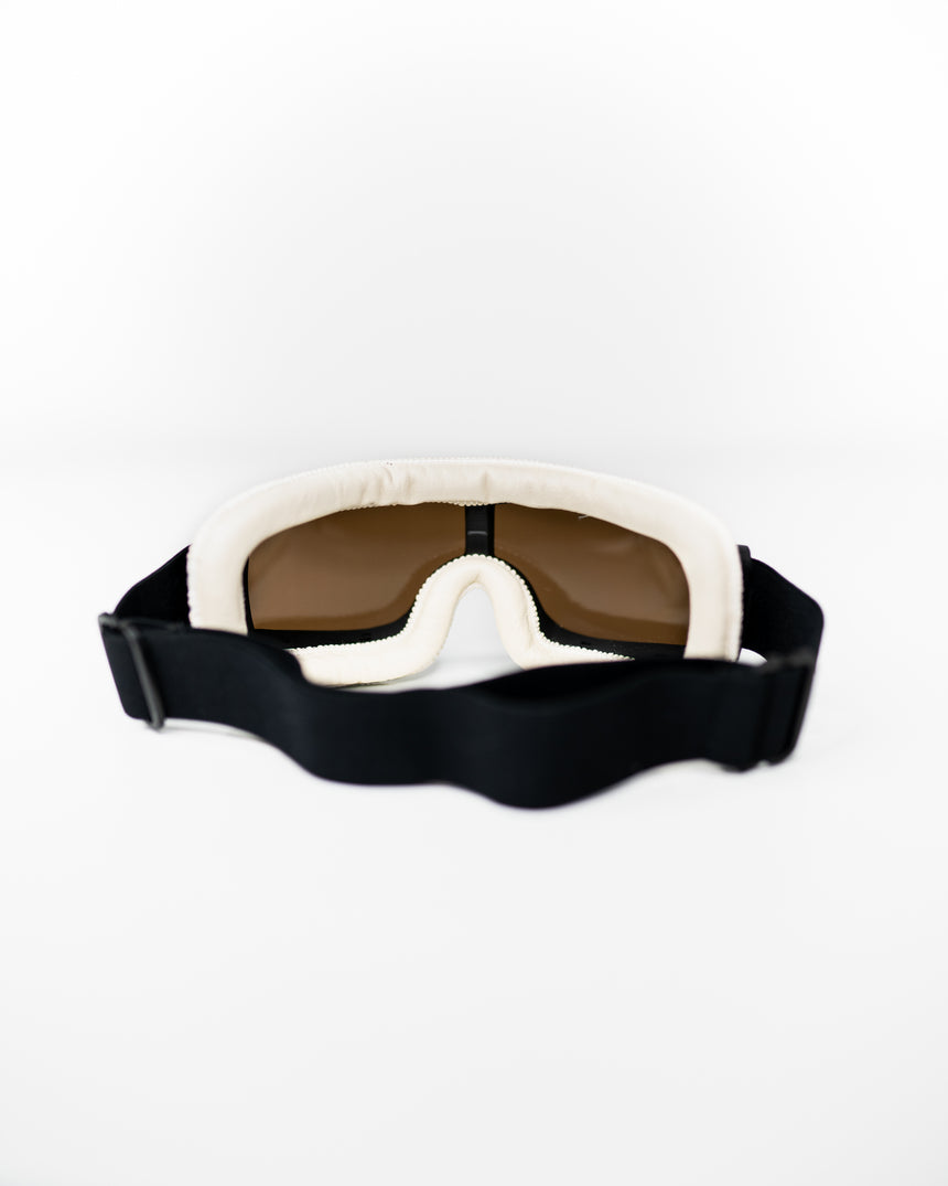 White Salt Racer Goggles