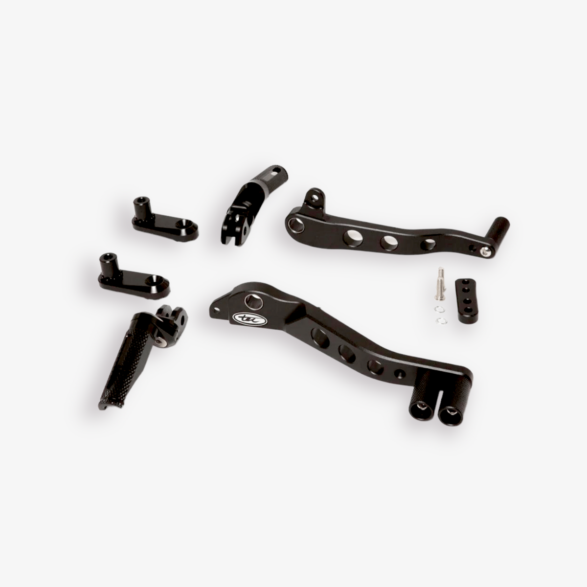 Royal Enfield Interceptor Alloy Adjustable Rear Sets | Cafe Racer Club