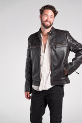 Wakefield Leather Jacket - Cafe Racer Club