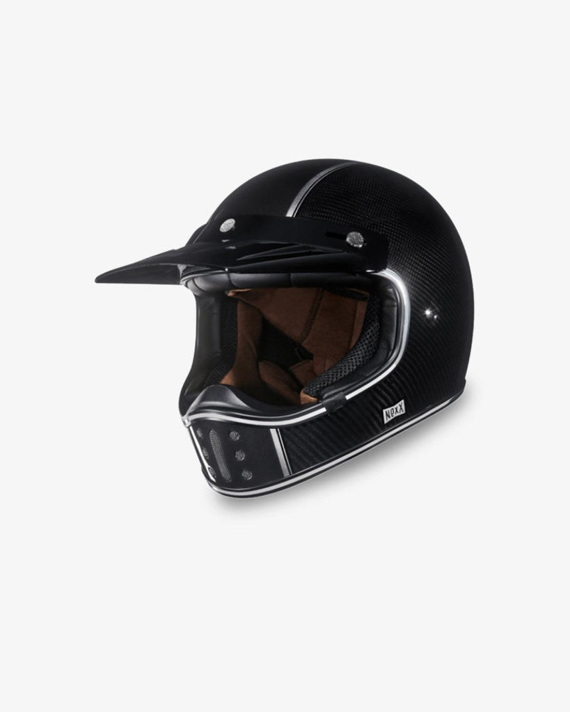 Nexx X.G200 Carbon Fiber Helmet // Black - Cafe Racer Club